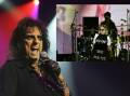 Alice Cooper and Blondie will be sharing the stage on April 23. Main picture supplied