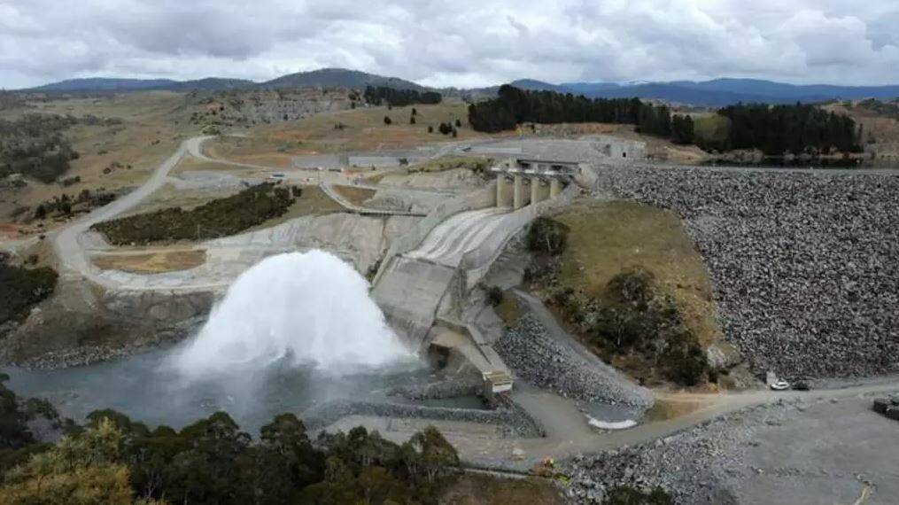 Snowy Hydro will use wind and solar to pump water uphill, slashing its energy generation costs. Picture:ANDREW SHEARGOLD