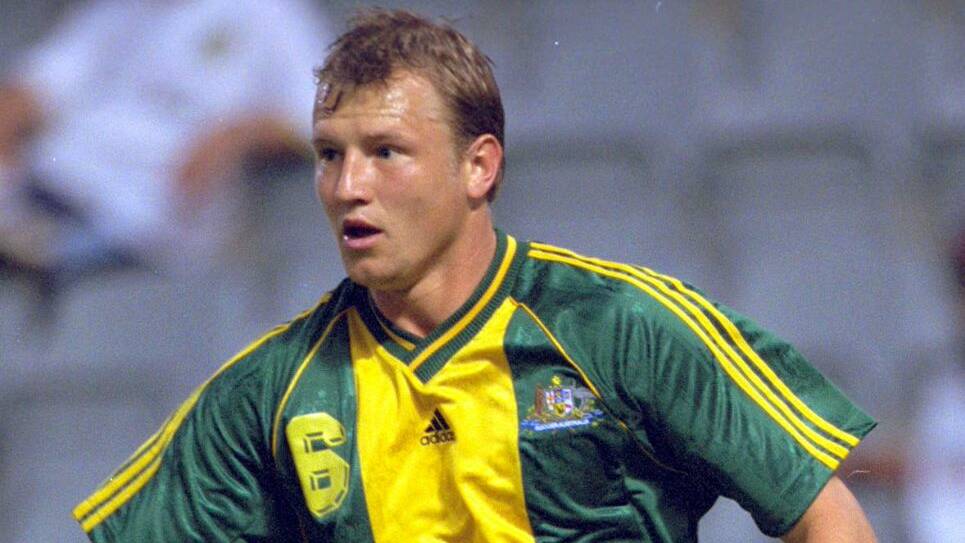 Laybutt played 15 matches for the Socceroos. Picture from Football NSW