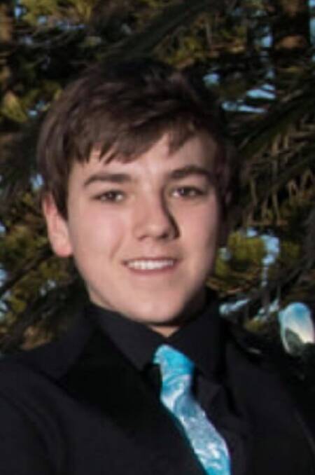LUKE: Tragically the teenager suffered fatal injuries in the crash and died at the scene.