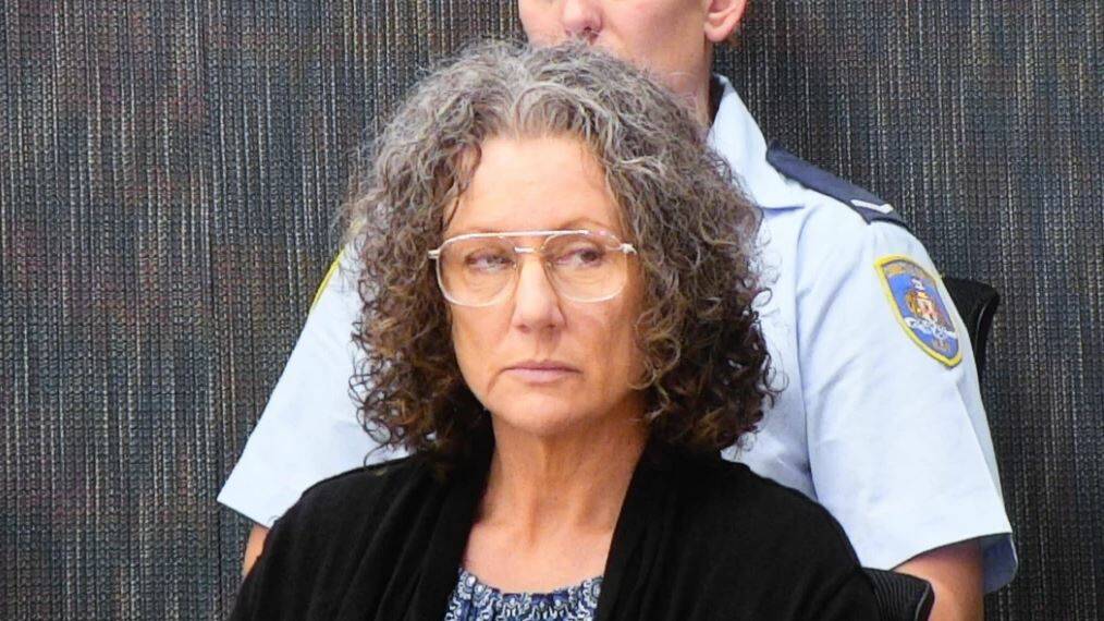 Kathleen Folbigg appearing before the judicial inquiry into her convictions. Picture:PETER RAE