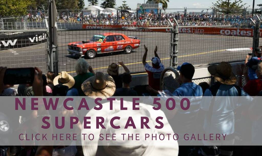 The best photos from Day 1 at the Newcastle Supercars