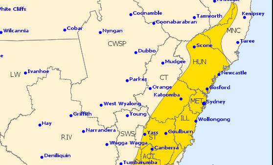 Safety warning for Barrington Tops as severe winds hit the Hunter