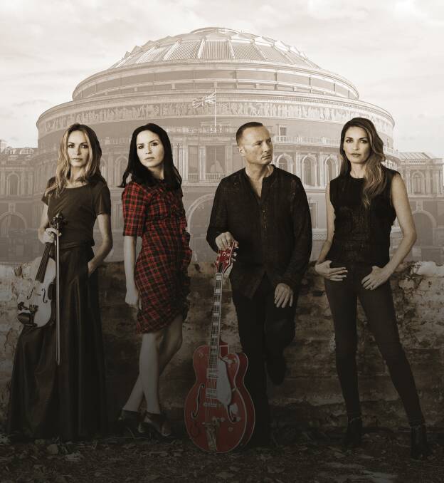 The Corrs play the Newcastle Entertainment Centre on Tuesday.