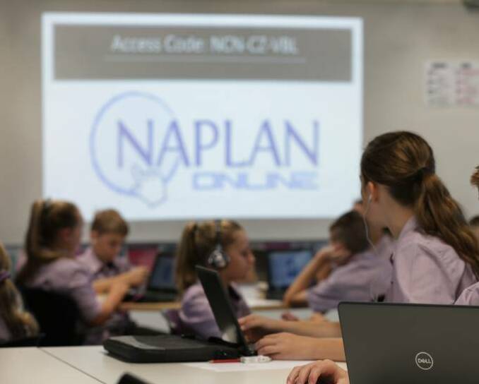 NAPLAN online has not started out well. Picture: Simone De Peak