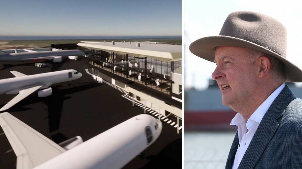 Prime Minister Anthony Albanese (photographed here on a tour in January 2021) will be back in town this week to launch a project at Newcastle Airport.