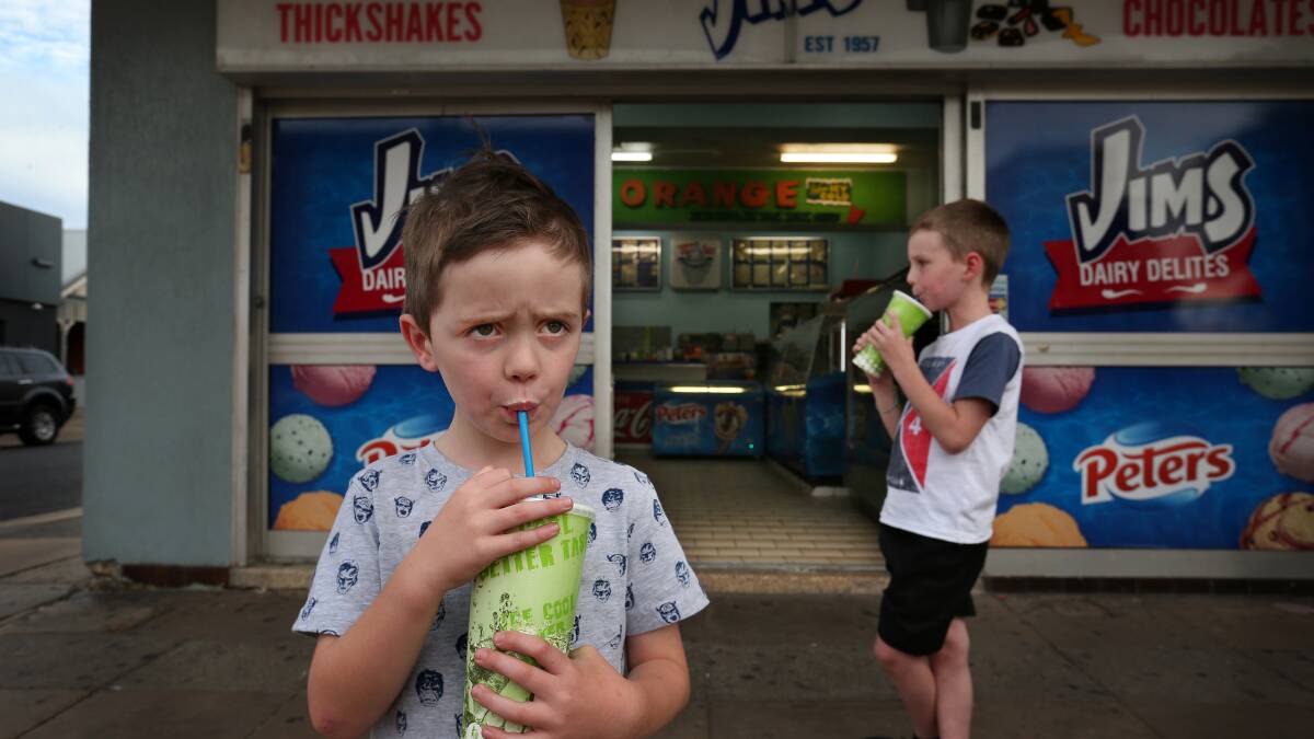  Milkshakes at Jims are a must. Picture: Simone De Peak