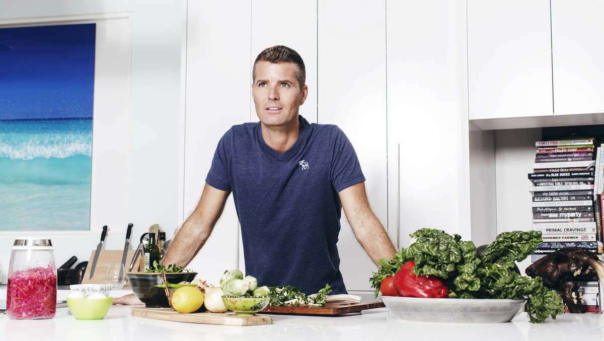 CHEF: A press image from when Pete Evans was promoting the paleo diet. He has since been known for his anti-vax views and spreading misinformation about coronavirus. Picture: James Brickwood.