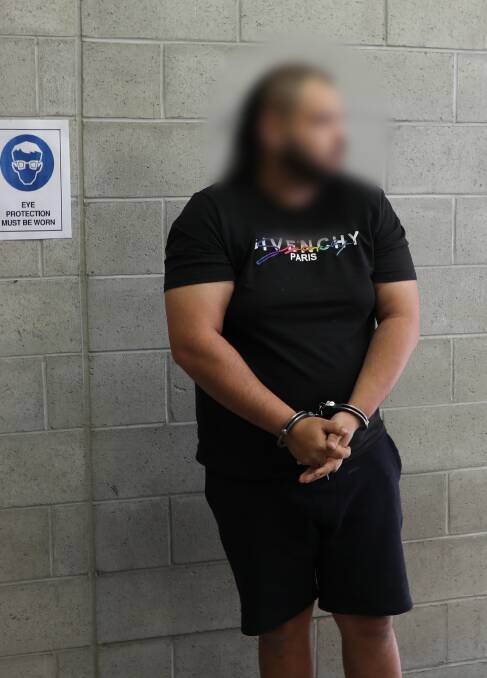 On Tuesday detectives searched a property on Station Street at Waratah, where they arrested a 26-year-old man. Picture by NSW Police.