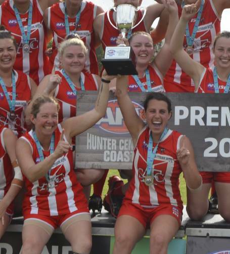 Tori Cowburn has had an exceptional year, claiming a Best and Fairest Award for the premiership winning side in 2020.