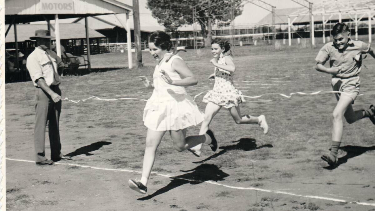 A photo from the 1967 Sports Day Muster at the Charleville showgrounds, in its second year. Anna Andler, the first teacher-in-charge, initiated the muster in October 1966, even marking out the track herself, with the intention of providing a chance for isolated students and teachers to put faces to names.