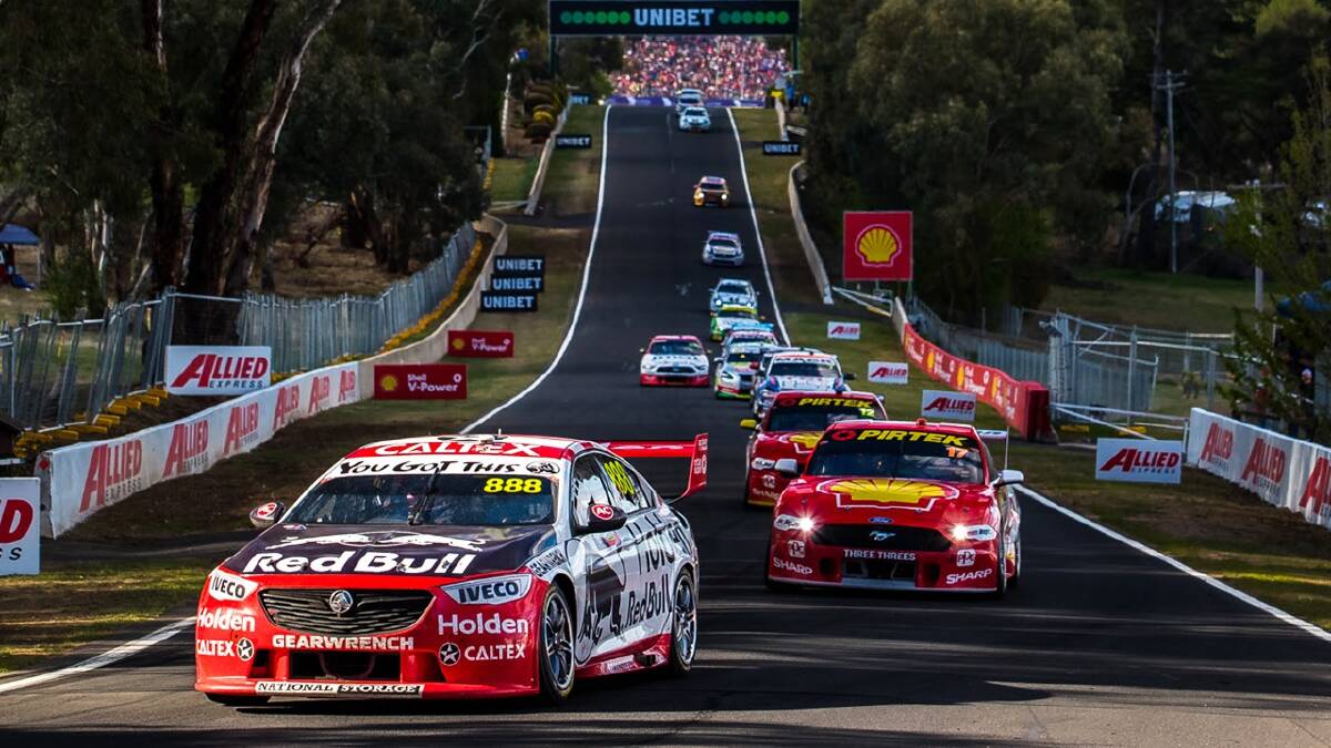 DOUBLE VISION: Bathurst's Mount Panorama will host two events as part of a revised Supercars calendar - the Great Race and the season finale.