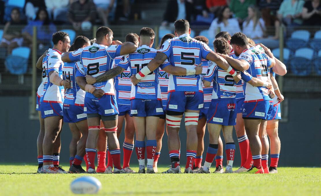 UNITED FRONT: The Hunters Wildfires face a crucial match against Parramatta on Saturday. Picture: Max Mason-Hubers
