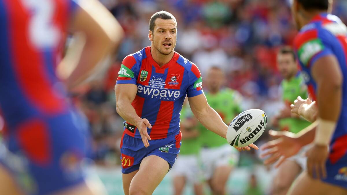 HALF A CHANCE: Jarrod Mullen had his NRL career cut short by a four-year suspension for taking a banned steroid. At 33, he is planning a comeback. Picture: Jonathan Carroll