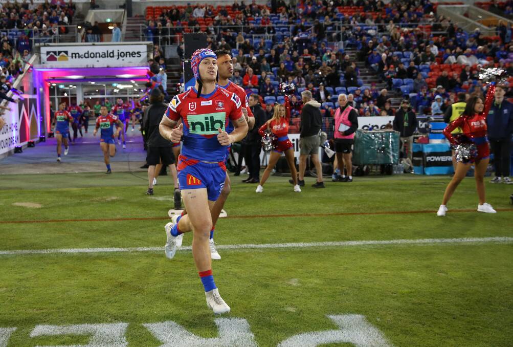 CHALLENGE: Kalyn Ponga returns from Origin I to lead the Knights against Penrith on Sunday.