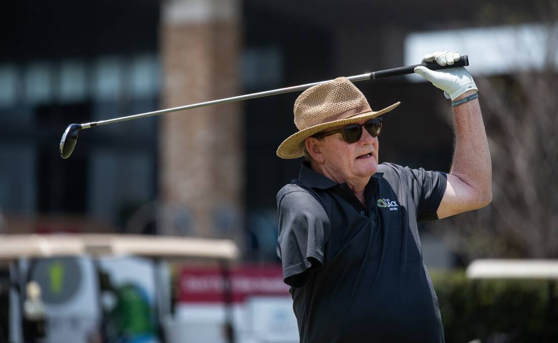 LEGEND IN HIS OWN LIFETIME: Jack Newton was a champion golfer, but he left an even greater legacy after a horrific accident ended his playing career. Picture: Marina Neil