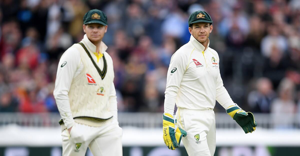 PLEASE EXPLAIN: Steve Smith, left, and Tim Paine found themselves under scrutiny after Australia's draw with India at the SCG. Picture: Getty Images