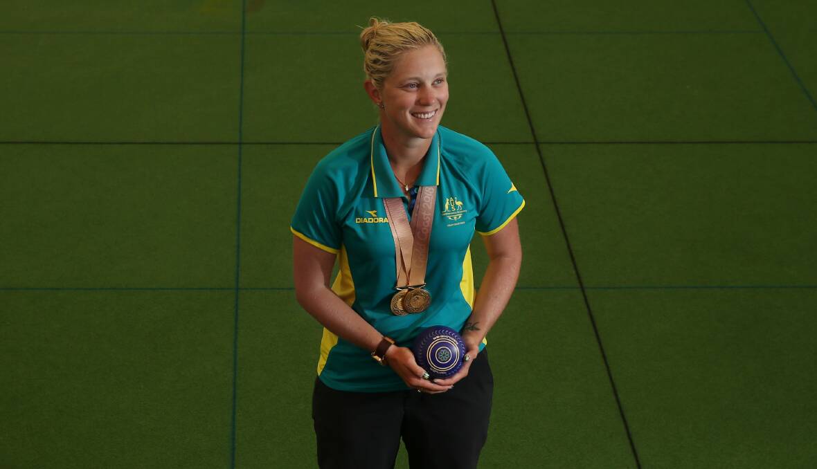 SUCCESS: Raymond Terrace lawn bowler Natasha Scott won her second Australian Open women's singles title on the Gold Coast on Thursday. Picture: Simone De Peak