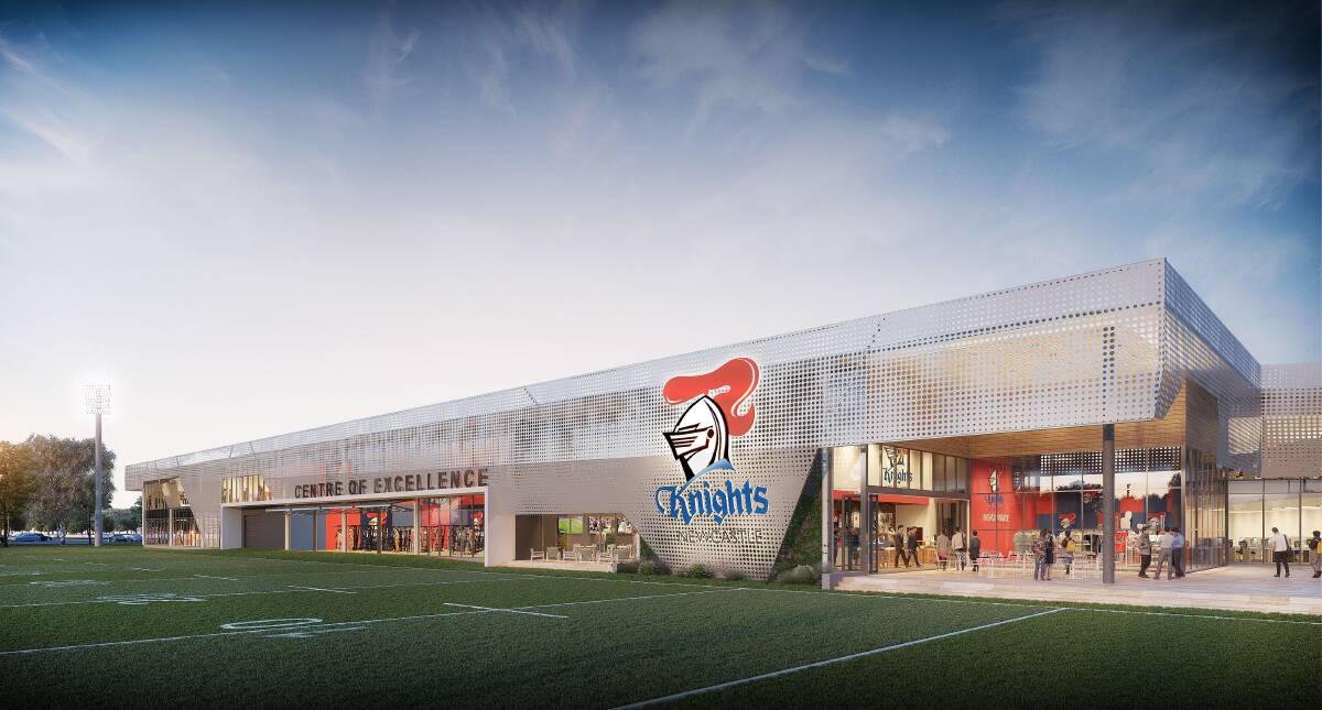STATE OF THE ART: How the Knights' new Centre of Excellence will look.