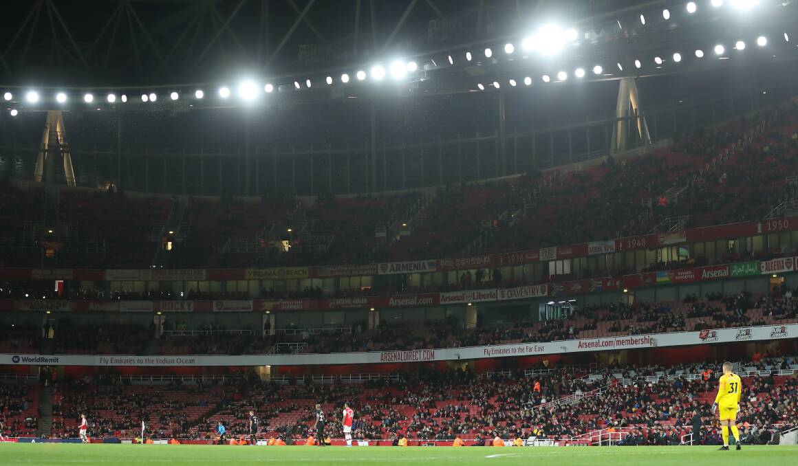 CROWDED HOUSE: Almost 60,000 season-ticket holders attend every home game when Arsenal play at Emirates Stadium. Picture: Getty Images
