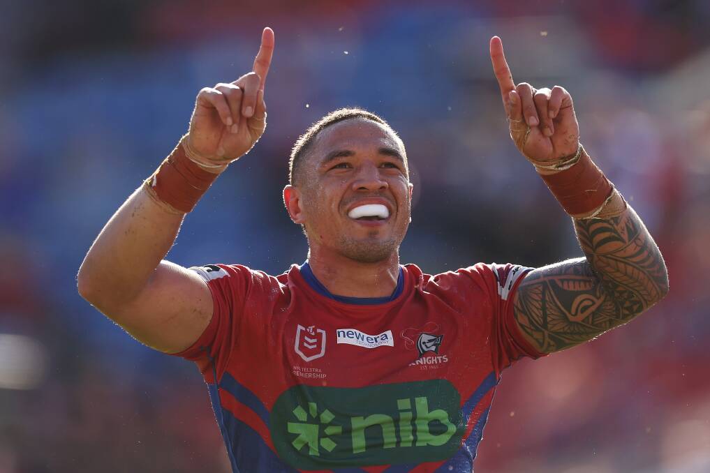 Knights forward Tyson Frizell. Picture by Getty Images
