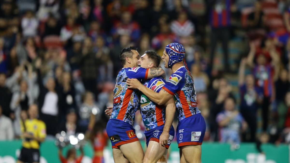 LAST TIME: The Knights thrashed the Roosters 38-12.
