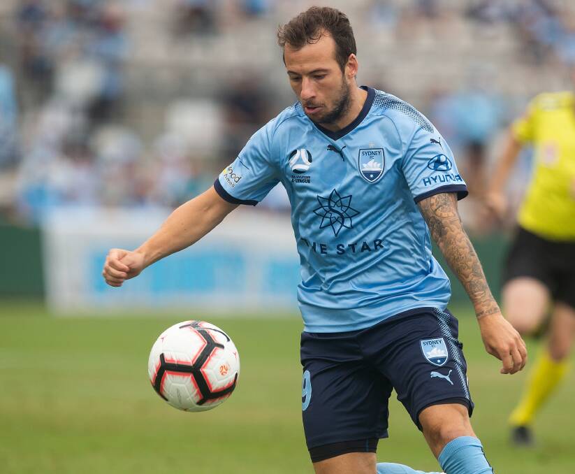OFF DAY: Sydney's Adam Le Fondre missed a host of scoring chances.