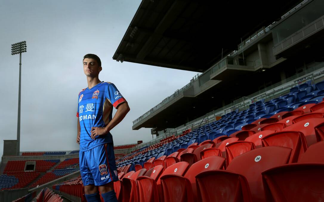 STAYING POWER: Johnny Koutroumbis has re-signed with the Jets. Picture: Getty Images