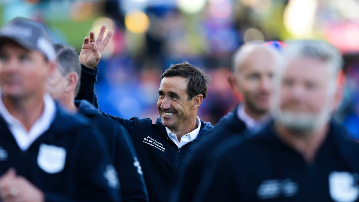 MULTI-TASKING: Andrew Johns juggles commentary and coaching commitments. Picture: Jonathan Carroll