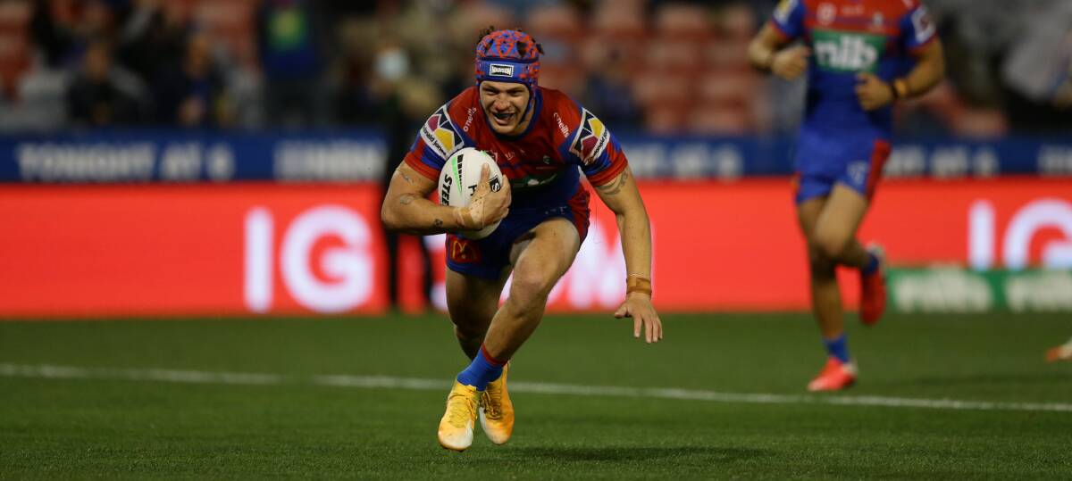 COMPLETE PACKAGE: Kalyn Ponga is the type of player most NRL clubs would welcome into the fold. Picture: Jonathan Carroll