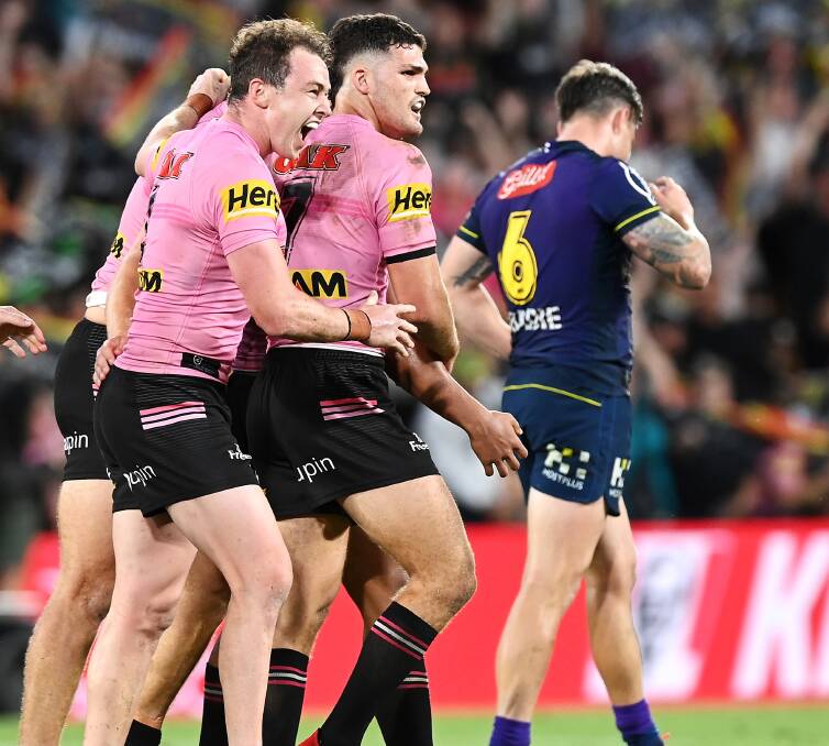 FLASHBACK: Penrith beat Melbourne 10-6 in the preliminary final last season, then went on to beat South Sydney in the decider a week later. Picture: Getty Images