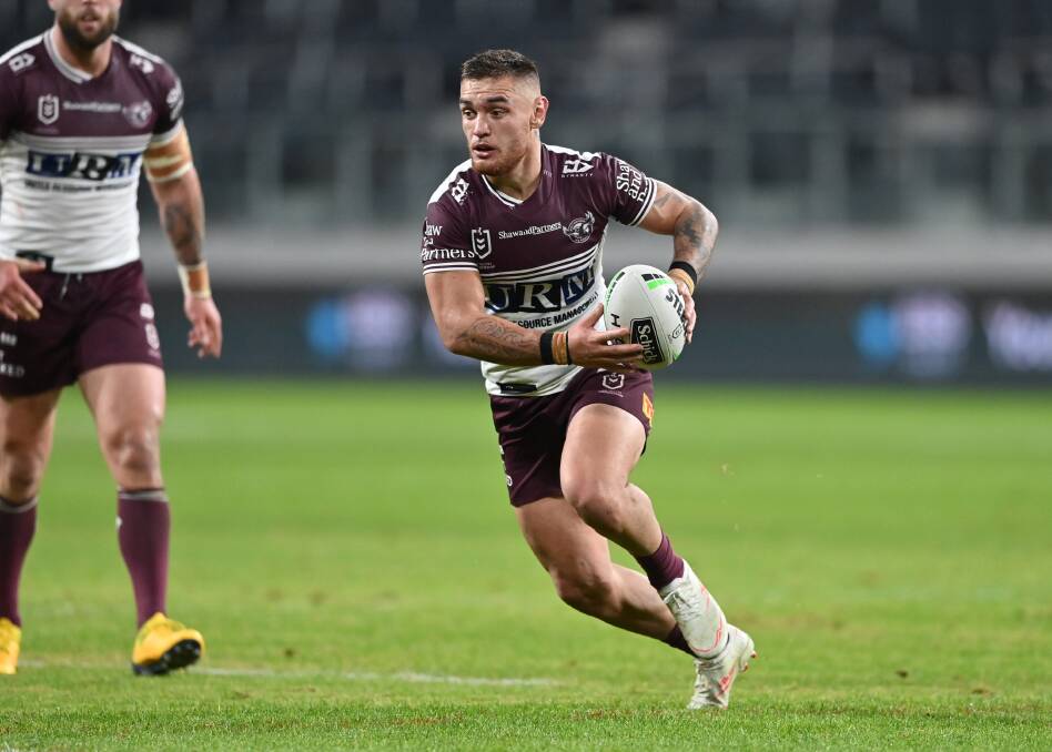 FRESH START: Former Knights hooker Danny Levi has been impressive since joining Manly. Picture: NRL Photos