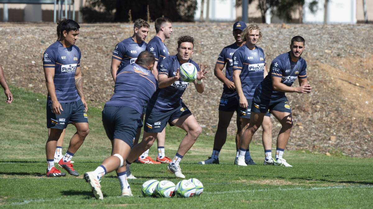 ON THE MOVE: The ACT Brumbies are heading to Newcastle to set up a temporary pre-season training camp. Concerns about bushfire smoke in the national capital have prompted them to seek fresher air. Picture: Sitthixay Ditthavong