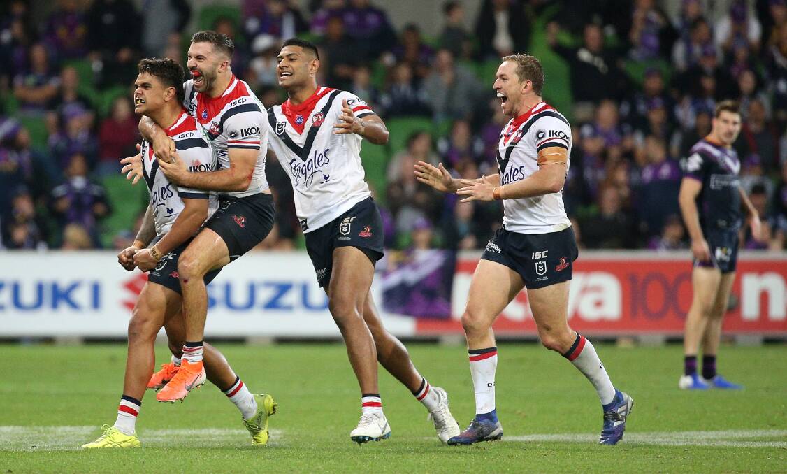 DANGEROUS: Defending champions the Sydney Roosters are premiership favourites.