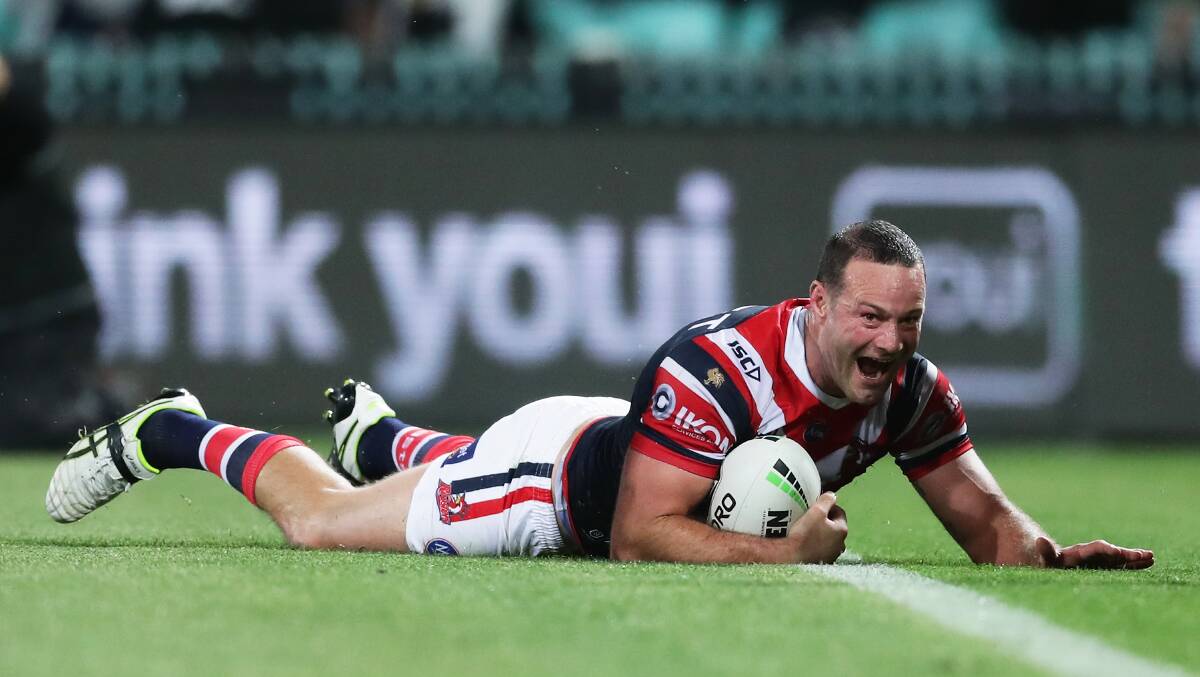 ONCE A KNIGHT: Roosters skipper Boyd Cordner.