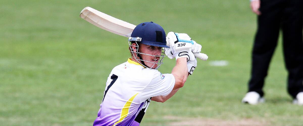 RUNS: Jeff Goninan topscored for Newcastle with 66. Picture: Peter Lorimer