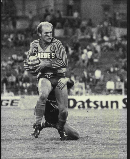TOP GRADE: Geoff Coburn during his time with Parramatta.