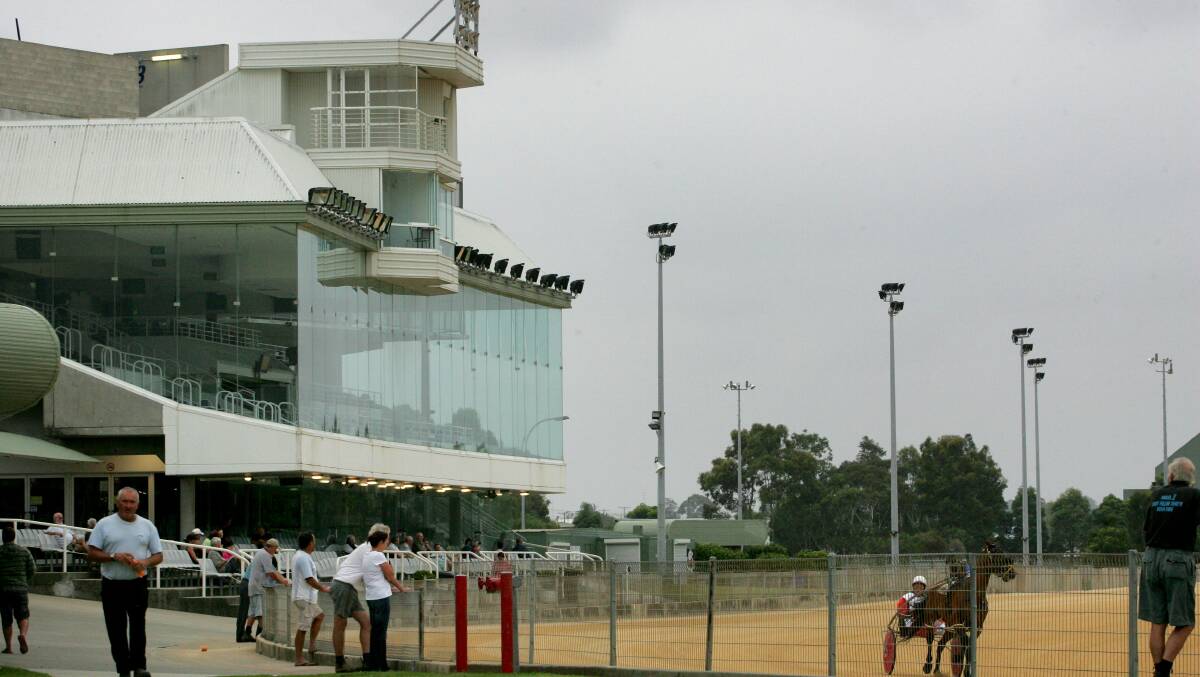 NEW PLANS: The grandstand at Newcastle International Paceway.