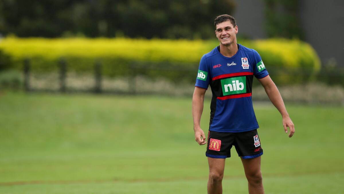 BIG CHANCE: Sam Stone will debut for Newcastle at the Auckland Nines. Picture: Max Mason-Hubers