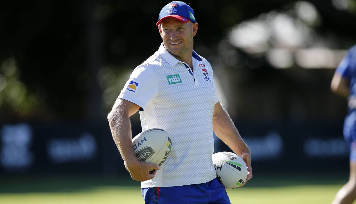 CONFIDENT: Knights coach Nathan Brown