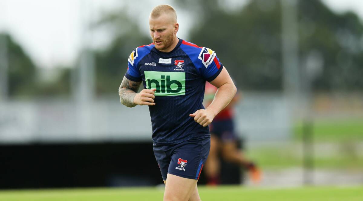 After 126 first-grade games for the Newcastle Knights, back-rower Mitch Barnett is preparing to relocate to Auckland to join the Warriors. Picture by Jonathan Carroll