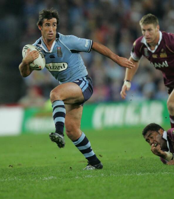 FLASHBACK: The great Andrew Johns produced arguably the finest performance of his career, in Origin II, 2005. Picture: Darren Pateman