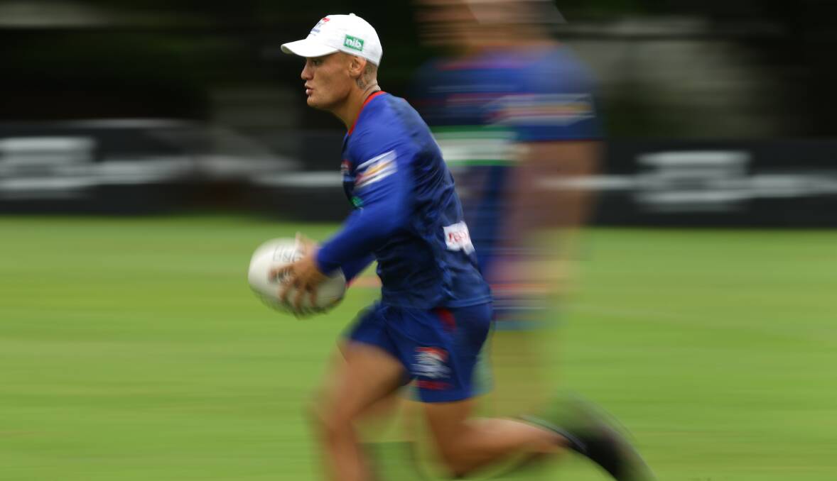 BACK TO BASICS: Danny Levi plans to run more from dummy-half against Parramatta. Picture: Jonathan Carroll