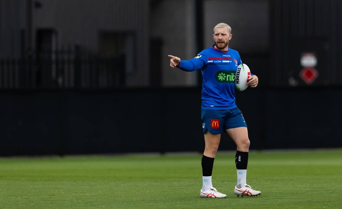 Halfback Jackson Hastings returns for Newcastle against St George Illawarra. Picture by Jonathan Carroll