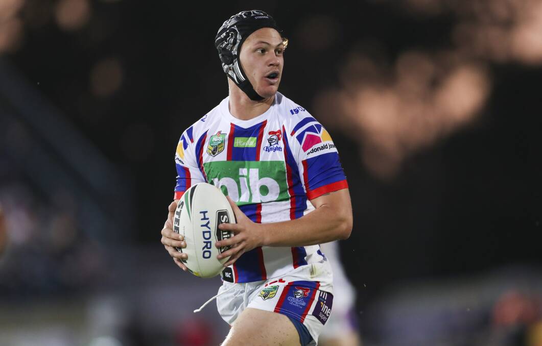 SPECIAL TALENT: Kalyn Ponga has been dynamic in his first season for the Newcastle Knights. It remains to be seen how long he stays in rugby league. Picture: AAP
