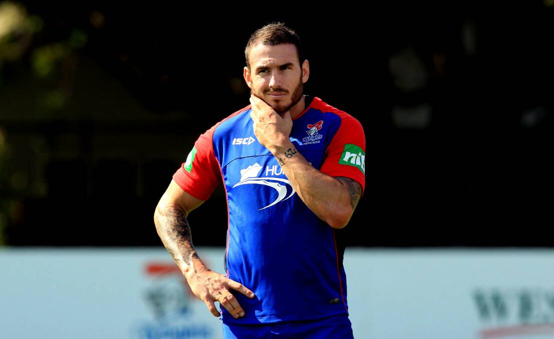 ONCE A KNIGHT: Darius Boyd offers some forthright thoughts about his time in Newcastle in his newly released autobiography. Picture: Simone De Peak