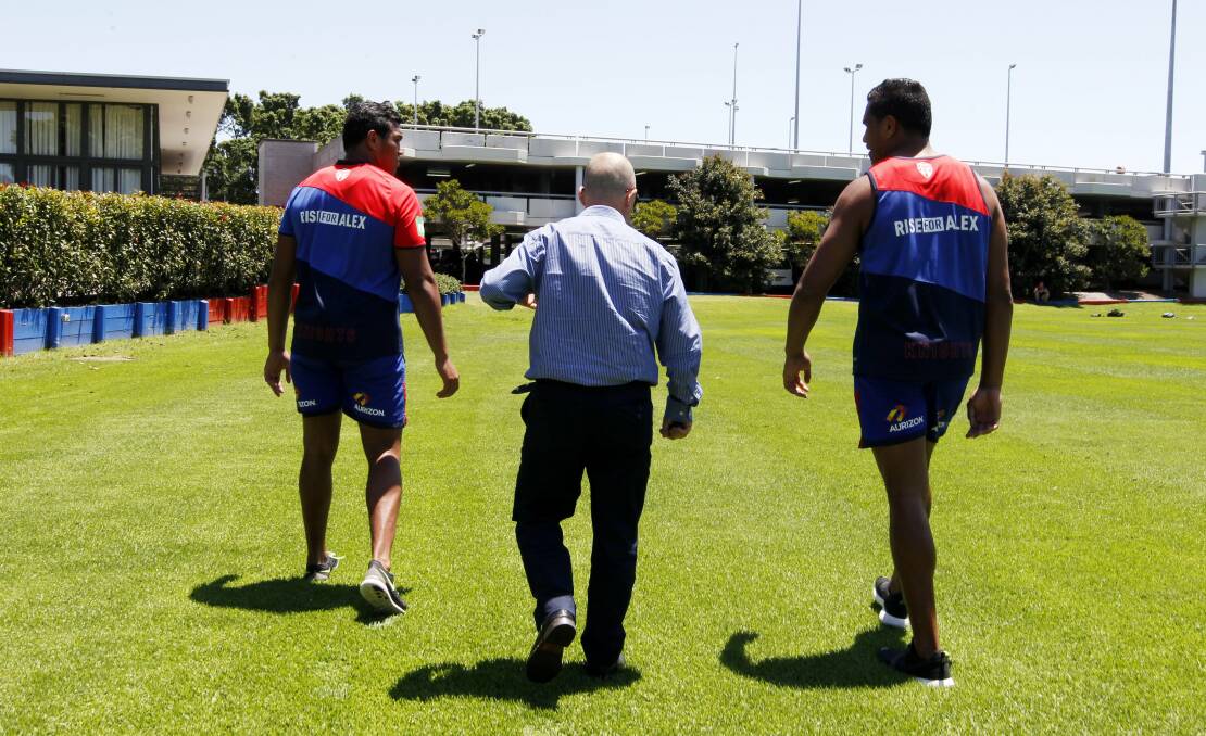 FLASHBACK: Seven Days meets the Saifiti twins for the first time. Picture: Darren Pateman