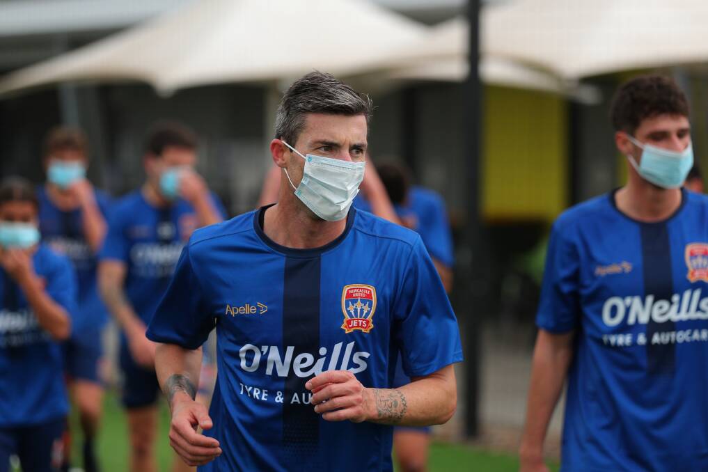 CHALLENGE: A host of Newcastle Jets are recovering from COVID.