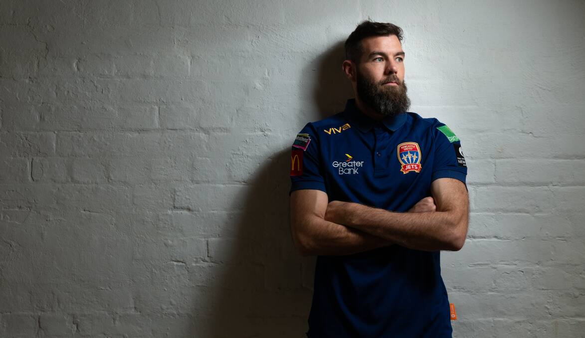 COMPLICATIONS: Welsh midfielder Joe Ledley would like to return to the Newcastle Jets but there is concern about whether his family will be cleared to enter Australia. Picture: Max Mason-Hubers