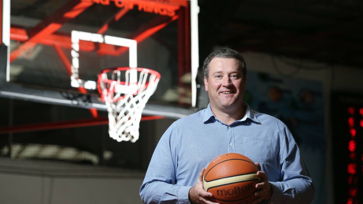 OPTIONS: Newcastle Basketball general manager Neil Goffet